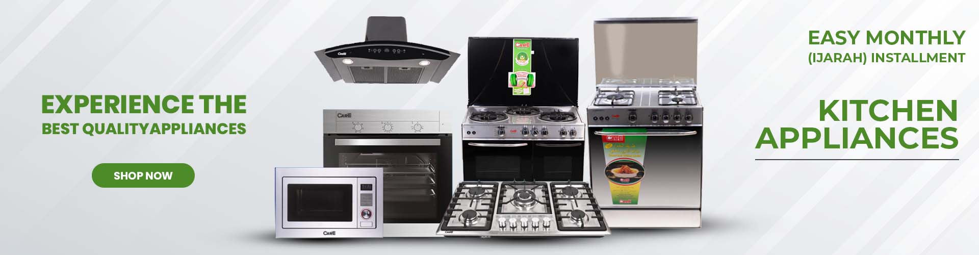 Home sales appliances instalment