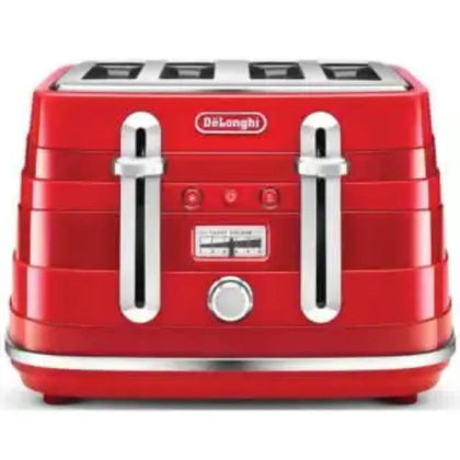 De’Longhi Avvolta CTA4003R 2-Slice Toaster – Stylish & Efficient