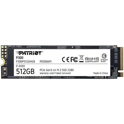 PATRIOT P300 512GB M.2 NVME SSD Hard Drive - Winstore