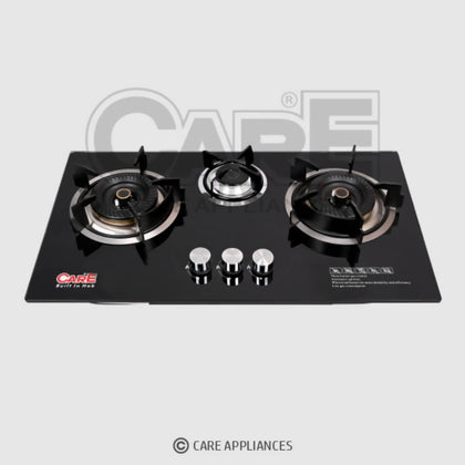 Care Glass 30 3 Burners Built-In Hobs | WINstore.pk