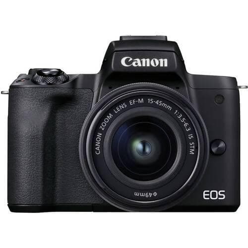 Canon EOS M50 Mark II Mirrorless Digital Camera with 15-45mm Lens (7328554713343)
