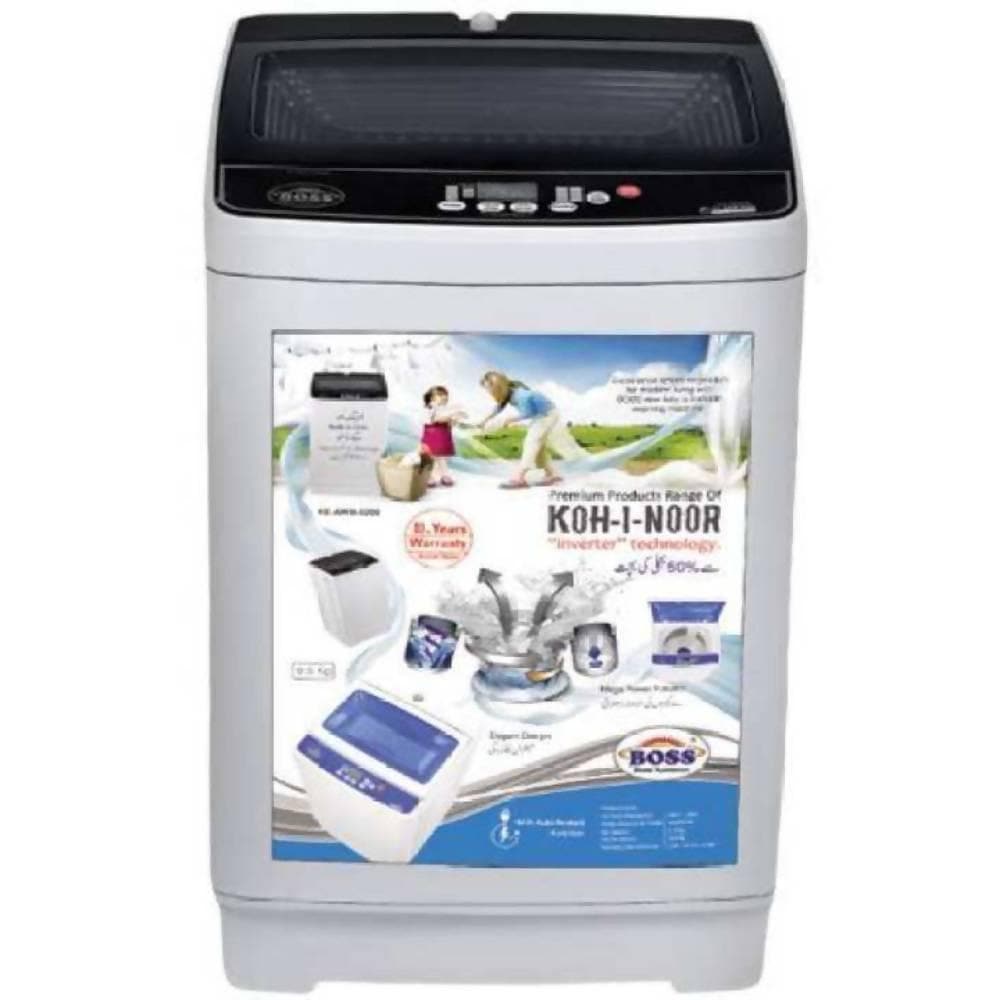 Boss KE AWM 9200 BS Fully Automatic Washing Machine Gray - Winstore