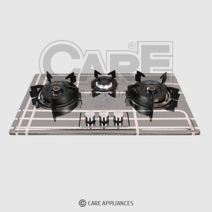 Care SB-333 Steel Top 3 Burners Built-In Hobs | WINstore.pk