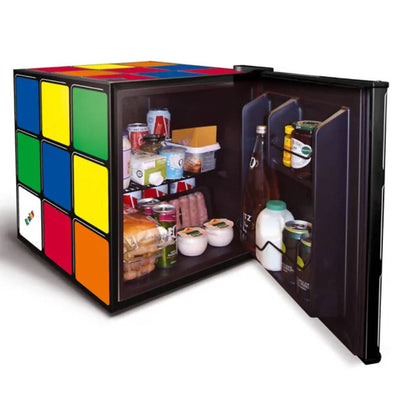 Husky HUS-HU231 Rubik’s Cube Mini Fridge - Stylish & Compact
