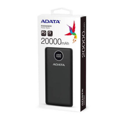 Adata AP20000QCD-DGT-CBK Power Bank - Winstore