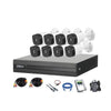 Dahua HAC-B1A21 (Outdoor) Security Camera - Package 8 Cams with DVR and Accessories - Winstore
