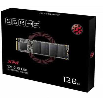 Adata XPG SX6000 Lite 128GB PCIe Gen3x4 M.2 2280 SSD Hard - Winstore