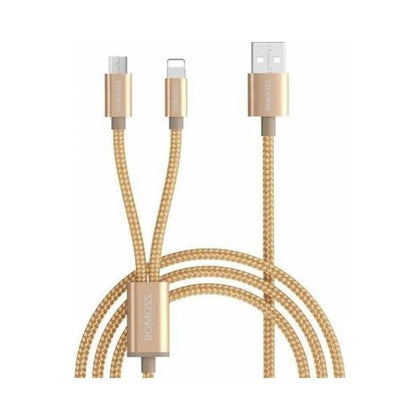 Romoss CB20A-71-933 2-in-1 Cable (Lightning+Micro) - Winstore