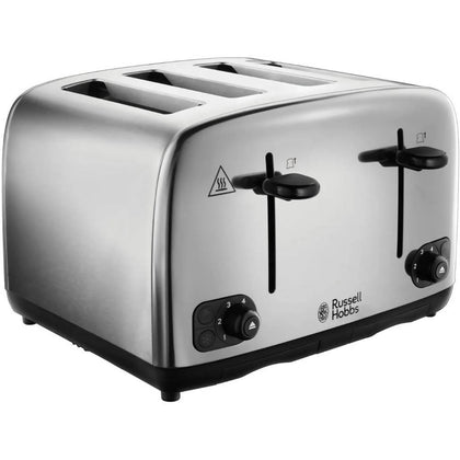 Russell Hobbs 24090 Adventure Four Slice Stainless Steel Toaster