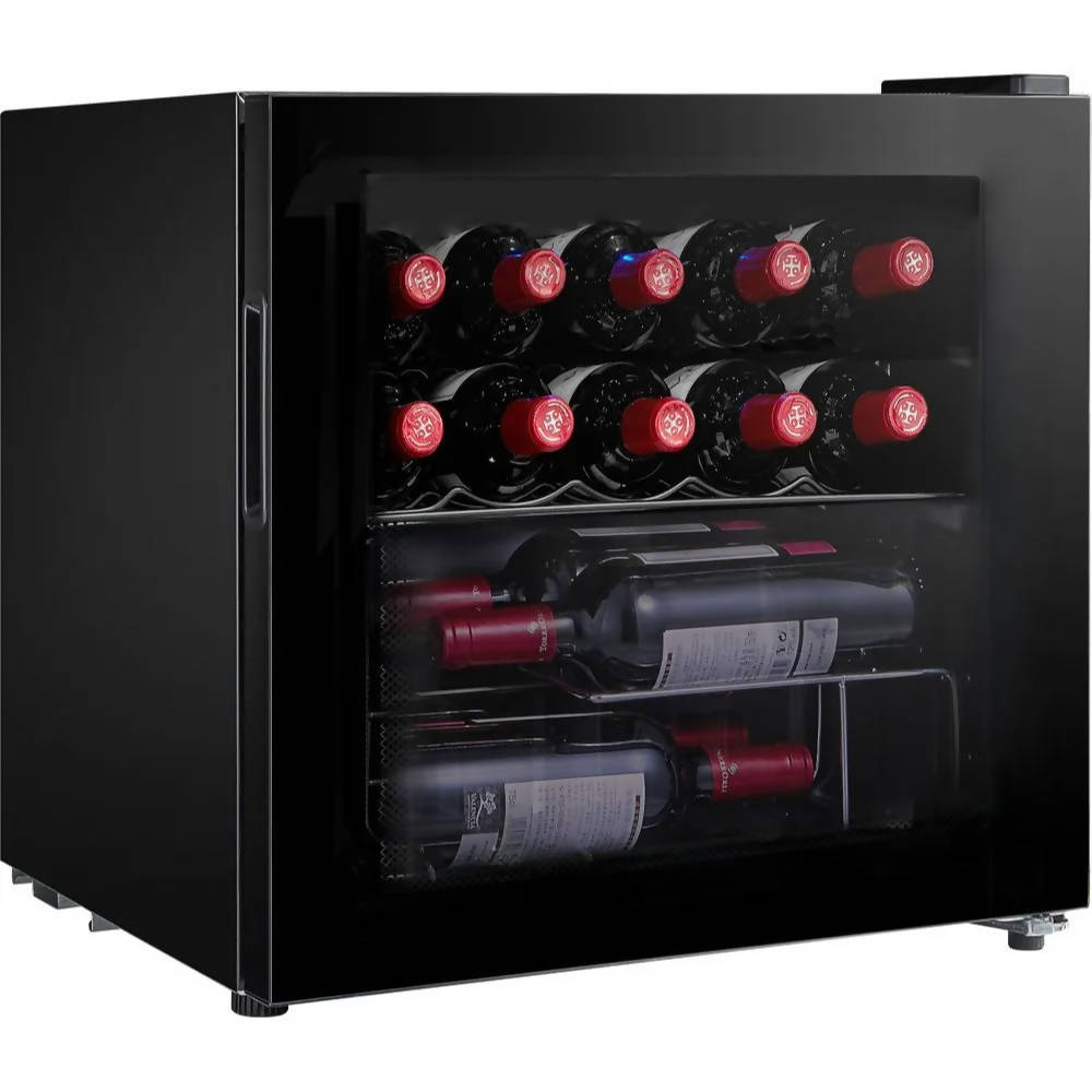 ESSENTIALS CWC15B20 Wine Cooler – Black