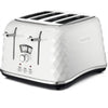 De’Longhi Brillante 4-Slice Toaster – White
