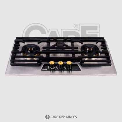 Care 786 ADVANCE Steel Top (3 BURNERS) Built In Hobs