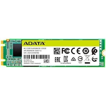Adata SU650N 120GB SSD M.2 (DOUBLE CUT) Hard Drive - Winstore