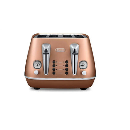 De’Longhi Distinta 4-Slice Toaster CTI4003.CP – Elegant & Efficient