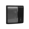 Bell Press Switch With PCU Privacy & Please Wait Indicator - Aluminum Silver