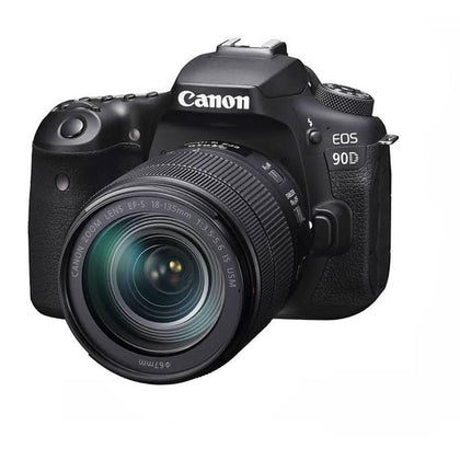 Canon EOS 90D DSLR Camera with 18-135mm IS USM Lens (7329520746751)