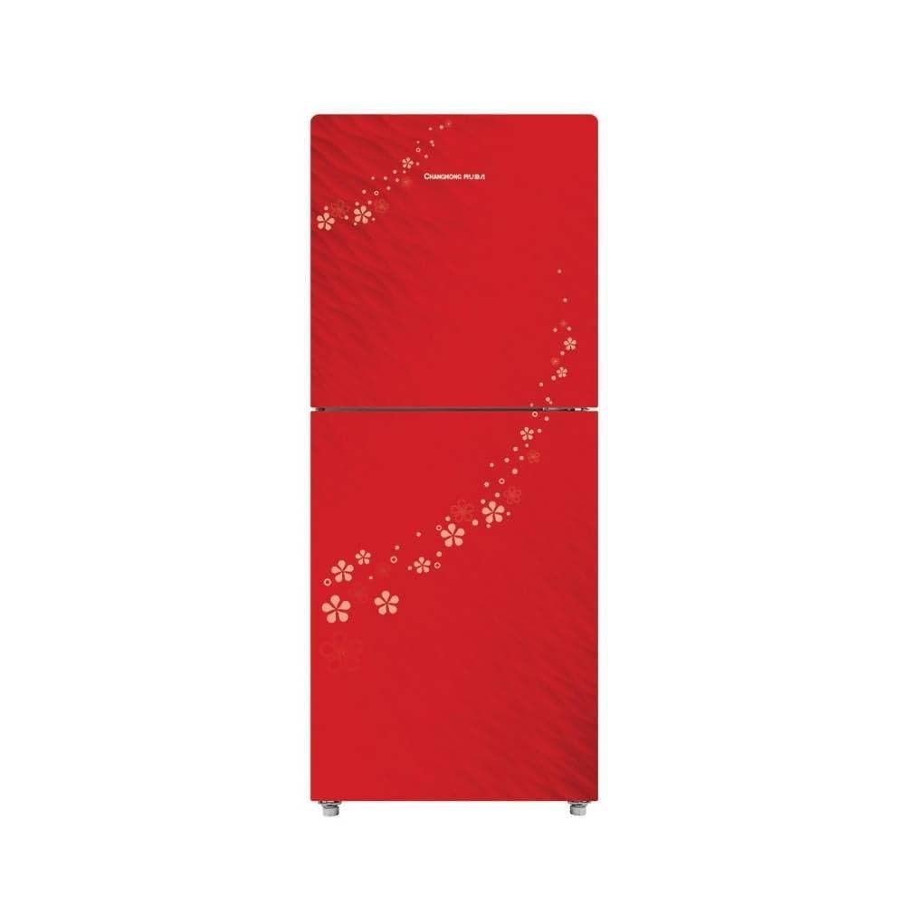 Changhong Ruba DD338GPR-GPR2 12 Cubic Feet Glass Door Refrigerator - Winstore